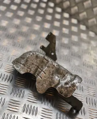 Heat shield in engine bay