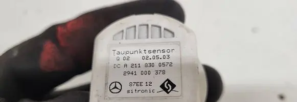 Mercedes-Benz Vaneo W414 Interior temperature sensor A2118300572 87EE12 2941000378