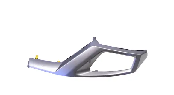 SsangYong Tivoli Dashboard glove box trim 7656135000