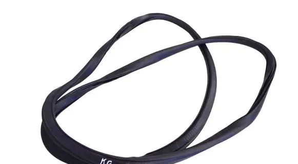 Rubber seal rear door