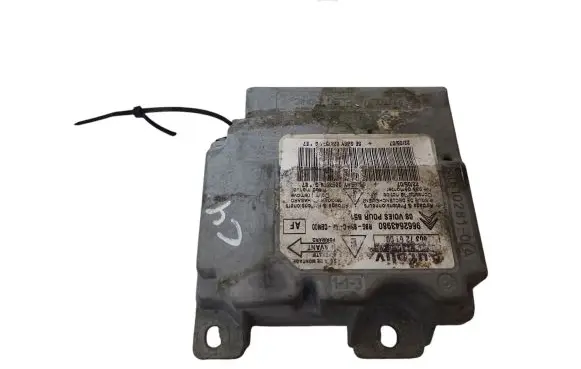 Citroen C4 I Airbag control unit/module 9662643980 603726100