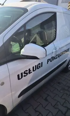 Ford Transit Courier Front door FROZENWHITE
