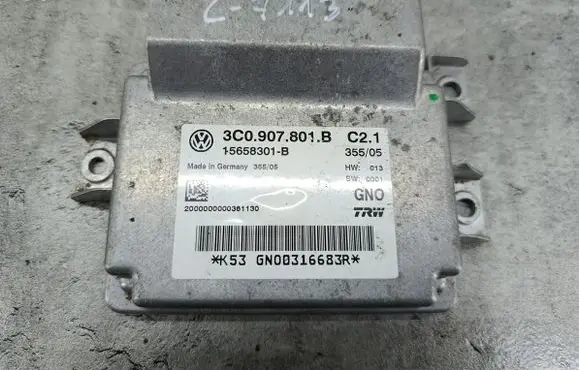 Volkswagen PASSAT B6 Hand brake control module 3C0907801B