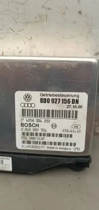Audi A4 S4 B5 8D Gearbox control unit/module 8D0927156DN 6058006222 0260002701