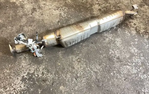 Mercedes-Benz CLA C118 X118 Muffler/silencer A1774913100 A2474917843