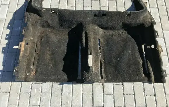 Volkswagen Golf II Rear floor carpet liner 