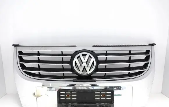 Volkswagen Touran I Front bumper upper radiator grill 1T0853651G