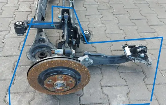 Chery Omoda 5/C5 Rear axle beam with reductor OMO5