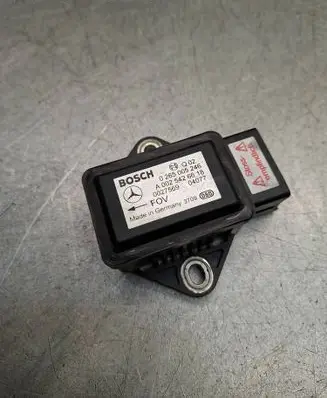 Mercedes-Benz E W211 ESP acceleration yaw rate sensor A0025426618 0265005246 0027569