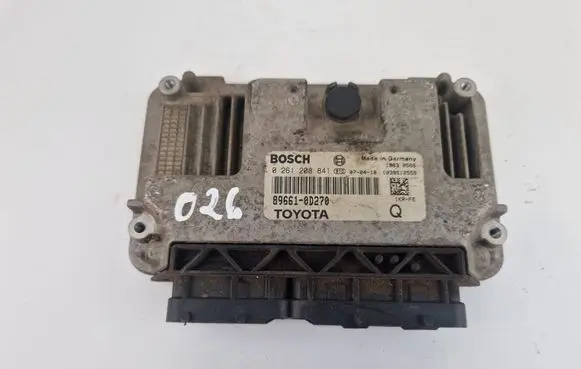Toyota Yaris Engine control unit/module 896610D270 0261208841