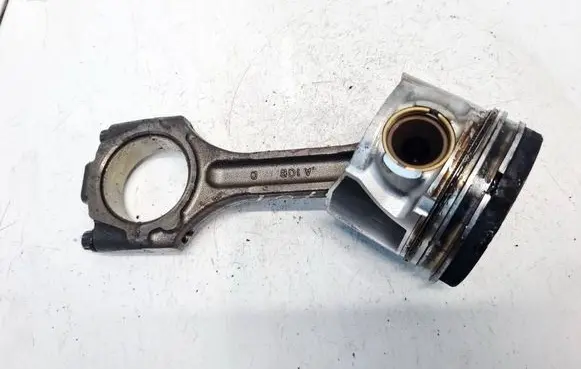 Piston with connecting rod