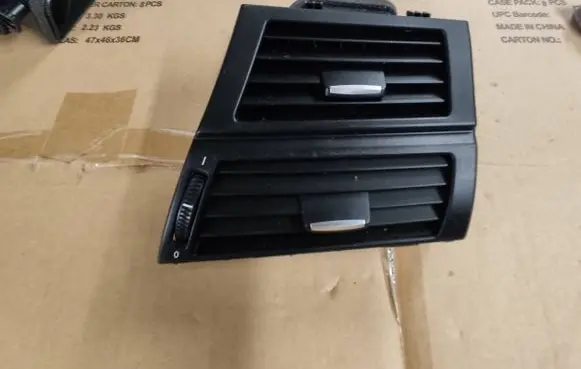Dashboard side air vent grill/cover trim