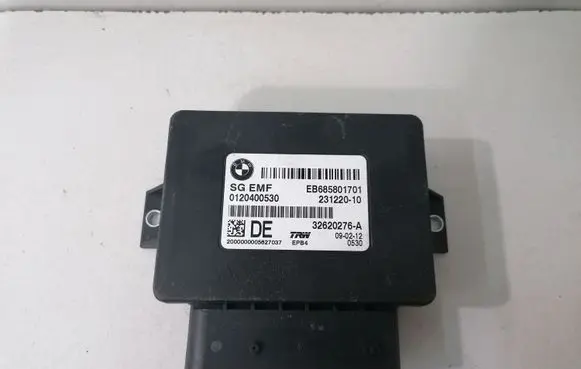 BMW X3 F25 Rear brake EMF control unit/module 6858017 6863277