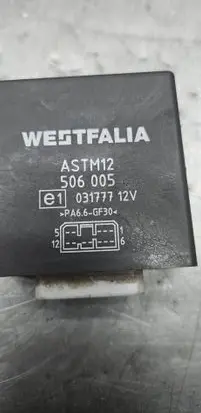 Opel Meriva A Tow bar relay ASTM12 506005 031777