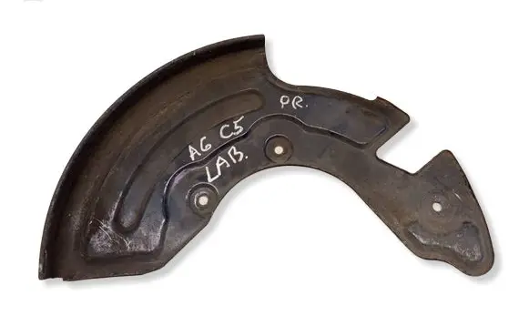 Audi A6 S6 C5 4B Front brake disc dust cover plate 