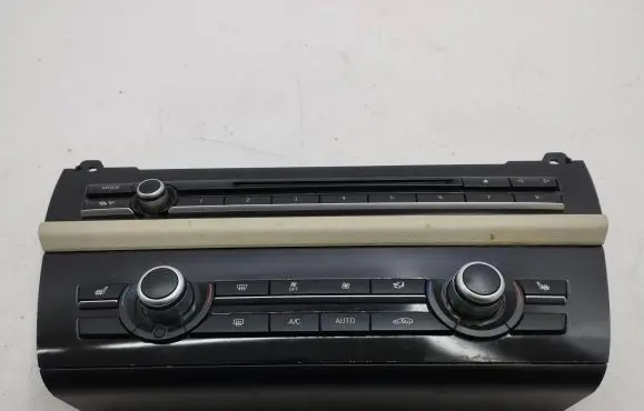 BMW 5 F10 F11 Climate control unit 9317666 0001526740