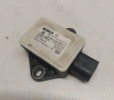 Audi A6 S6 C6 4F ESP acceleration yaw rate sensor 8E0907637B 166069L08
