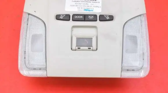 Toyota Corolla E10 Boot/trunk interior light 81260-02A61-A0
