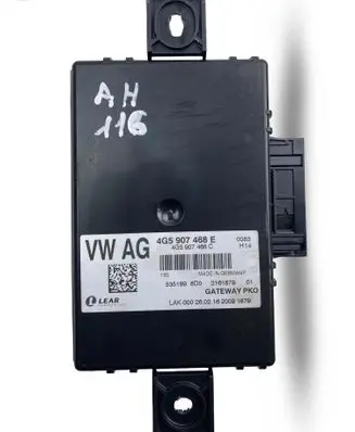 Audi A6 S6 C7 4G Gateway control module 4G5907468E