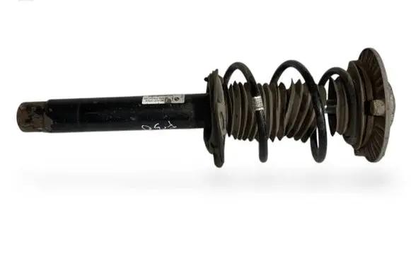 Front shock absorber with coil spring
