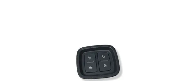 Audi Q7 4M Seat control switch 4M0959861B