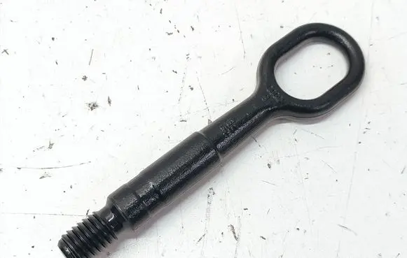 Towing hook eye