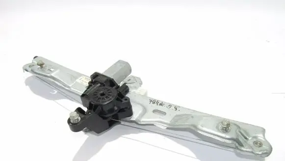 Rear window lifting mechanism without motor