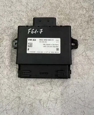 Audi A8 S8 D4 4H Suspension control unit/module 8K0959663A