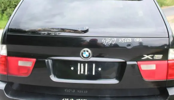 BMW X5 E53 Tailgate/trunk/boot lid