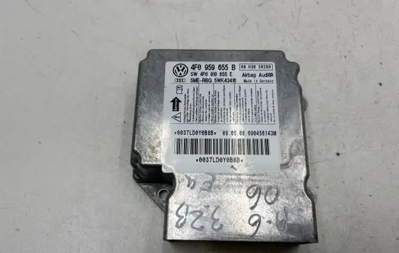 Audi A6 S6 C6 4F Airbag control unit/module 4F0959655B 4F0910655E 5WK43416