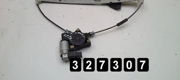 Front door window regulator with motor