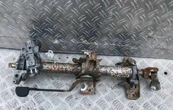 Steering wheel axle