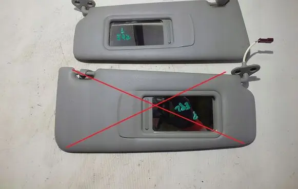 BMW 3 E92 E93 Sun visor clip/hook/bracket 218KM
