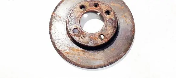 Audi 80 90 B2 Front brake disc neventiliuojamas