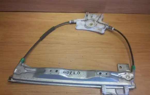 Peugeot 407 Rear window lifting mechanism without motor L9644893780 L994333103
