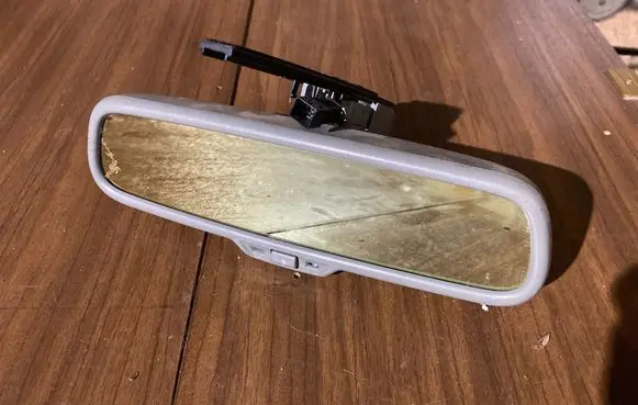 Audi A6 S6 C6 4F Rear view mirror (interior) E11015621