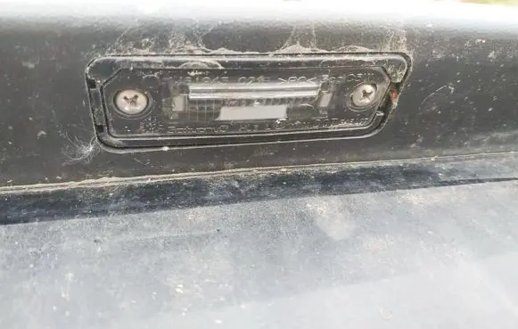 Number plate light