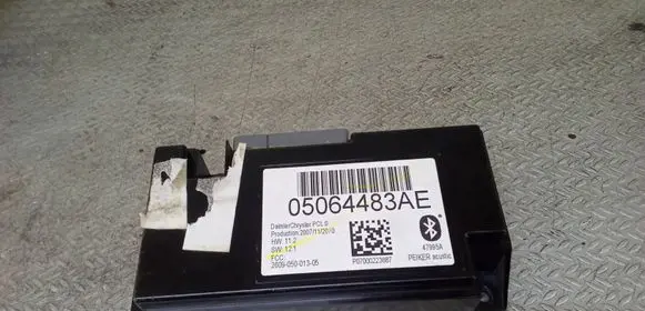 Chrysler Grand Voyager V Bluetooth control unit module 05064483AE