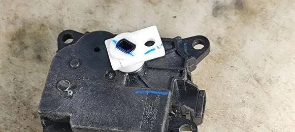 Air flap motor/actuator