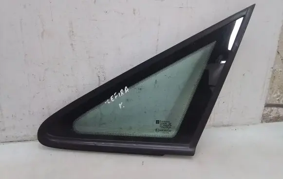 Opel Zafira A Front door vent window glass four-door 43R007022