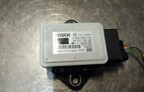Citroen C4 I Picasso ESP acceleration yaw rate sensor 0265005715 9663138180