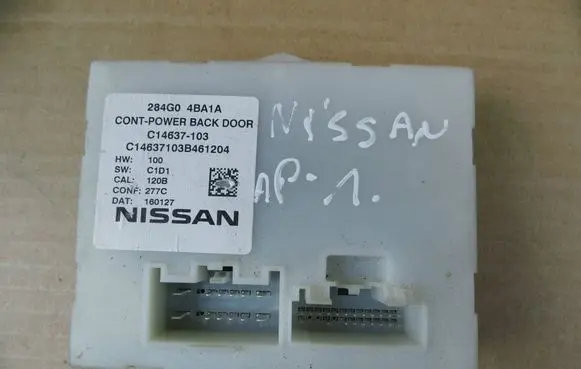 Nissan X-Trail T32 Tailgate/trunk control unit/module 284G04BA1A