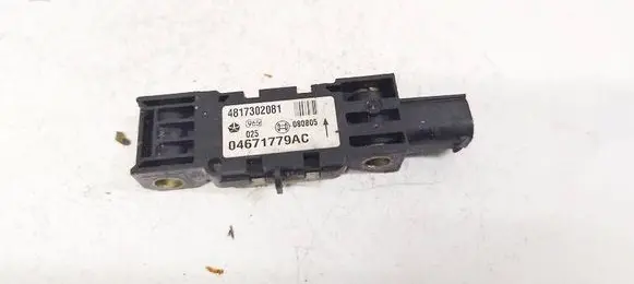 Airbag deployment crash/impact sensor