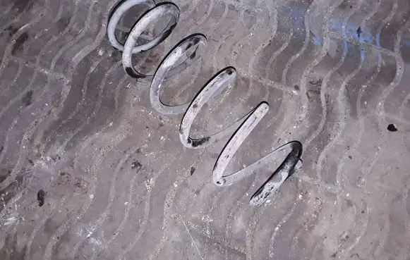 Opel Agila B Rear coil spring NOCODE