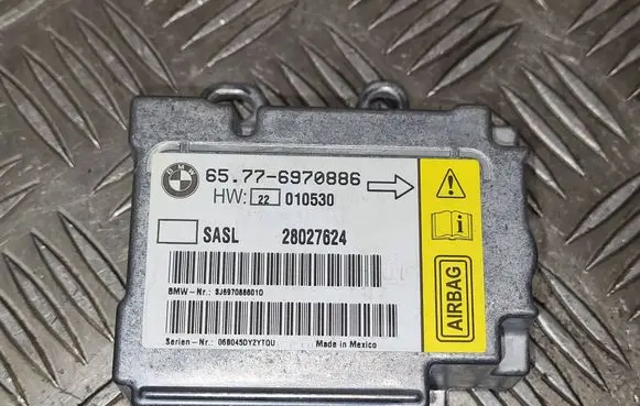 BMW 7 E65 E66 Airbag control unit/module 65776970886 28027624
