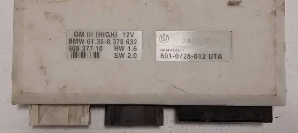 BMW 5 E39 Comfort/convenience module 61358378632 6010728012UTA 60837710