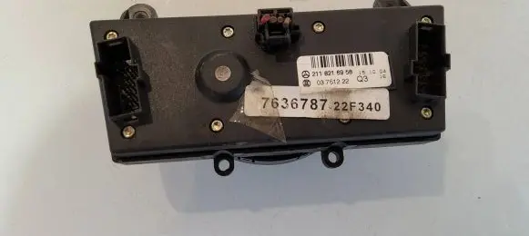 Mercedes-Benz S W221 Parking (PDC) sensor switch 2118216958 7636787 03751222