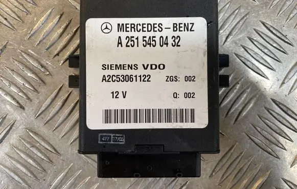 Mercedes-Benz E W211 Suspension control unit/module A2515450432 ZGS002 A2C53061122