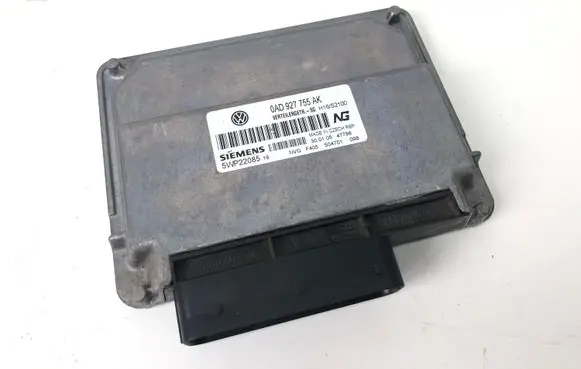 Volkswagen Touareg I Transfer box differential control unit 0AD927755AK 5WP22085