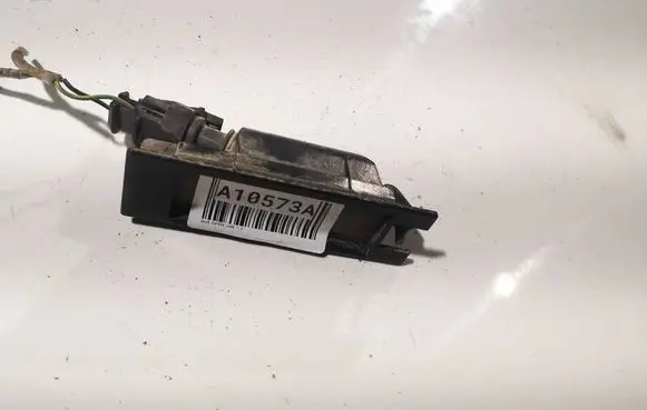 Opel Zafira B Number plate light